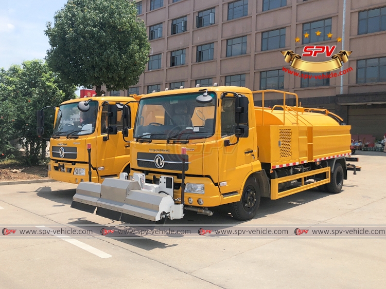 DONGFENG Road Sweeper Truck and Road Jetting Truck - LF DONGFENG Road Sweeper Truck and Road Jetting Truck - LF